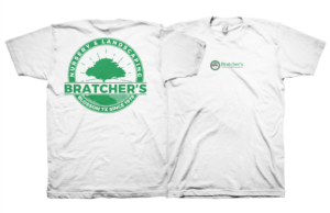 Bratcher's Nursery & Landscaping  | T-shirt Design by badpixelarts