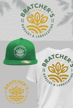 Bratcher's Nursery & Landscaping  | T-shirt Design by simple mind