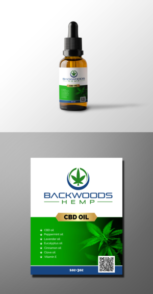 CBD oil | Label Design by ecorokerz