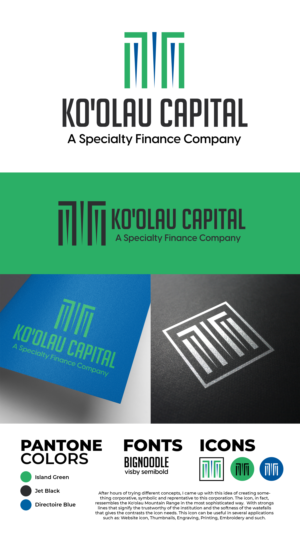 Logo-Design von josedomingo für Ko'olau Capital, Inc. | Design #26082257