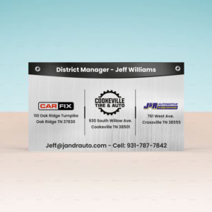 District Manager Business Card | Business Card Design by ecorokerz