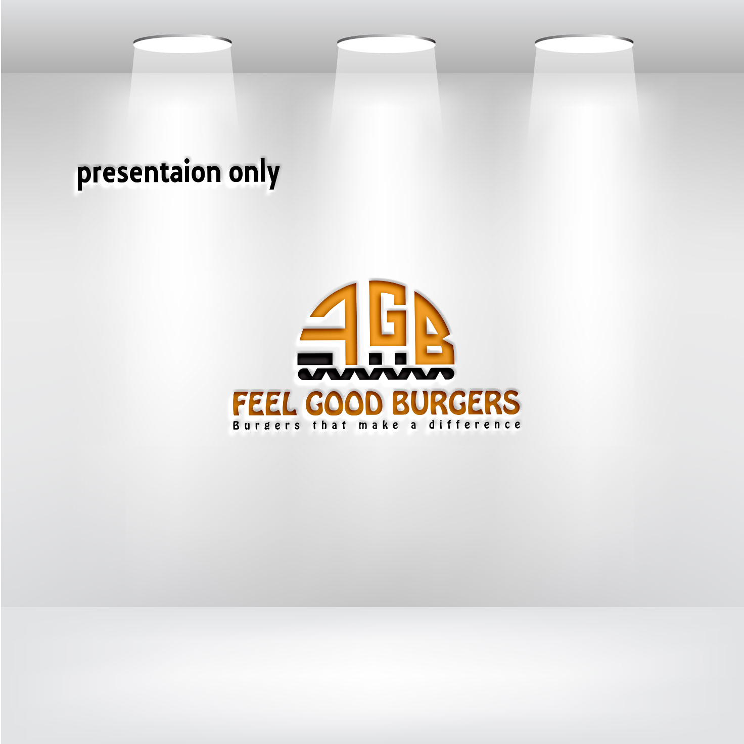 Logo Design by uitaki for Feel Good Corp PTY LTD trading as Feel Good Burgers | Design #26051644