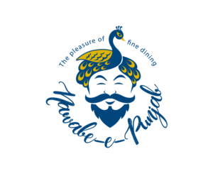 Nawabe-e-Punjab , with the slogan (The pleasure of ROYAL dining) | Logo Design by blue eye