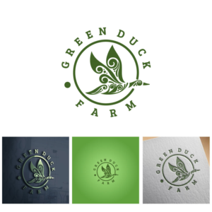 Logo Design by michellefrances for Green Duck Farm | Design #26083649