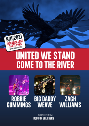 United We Stand / Come to the River  | Flyer Design by Sergio Coelho