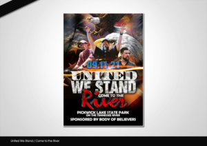 United We Stand / Come to the River  | Flyer Design by disign