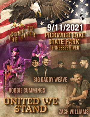 United We Stand / Come to the River  | Flyer Design by Wally_F