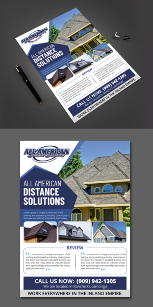 All American Disaster Solutions LLC | Flyer Design by ecorokerz