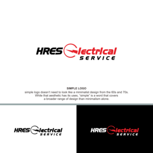 Logo-Design von Darmo_art für HRES Electrical Services | Design #26072468