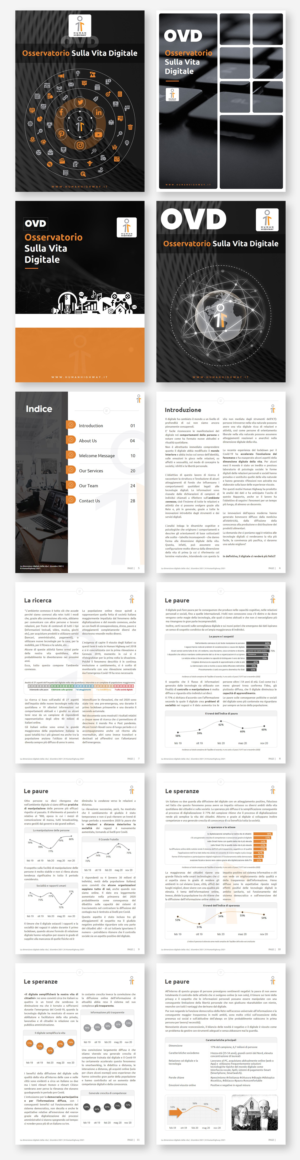 Digital Life - Report on digital habits and attitudes   | PowerPoint-Design von Luvinda