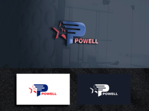 "P" or "POWELL" | Logo Design by ArtSamurai