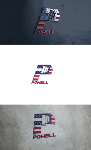 "P" or "POWELL" | Logo Design by GLDesigns