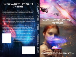 Violet Fish 758  Sci-Fi Book Cover | Book Cover Design by CreaTVIT