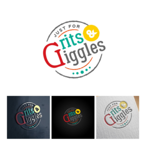 Grits & Giggles | Logo Design by michellefrances