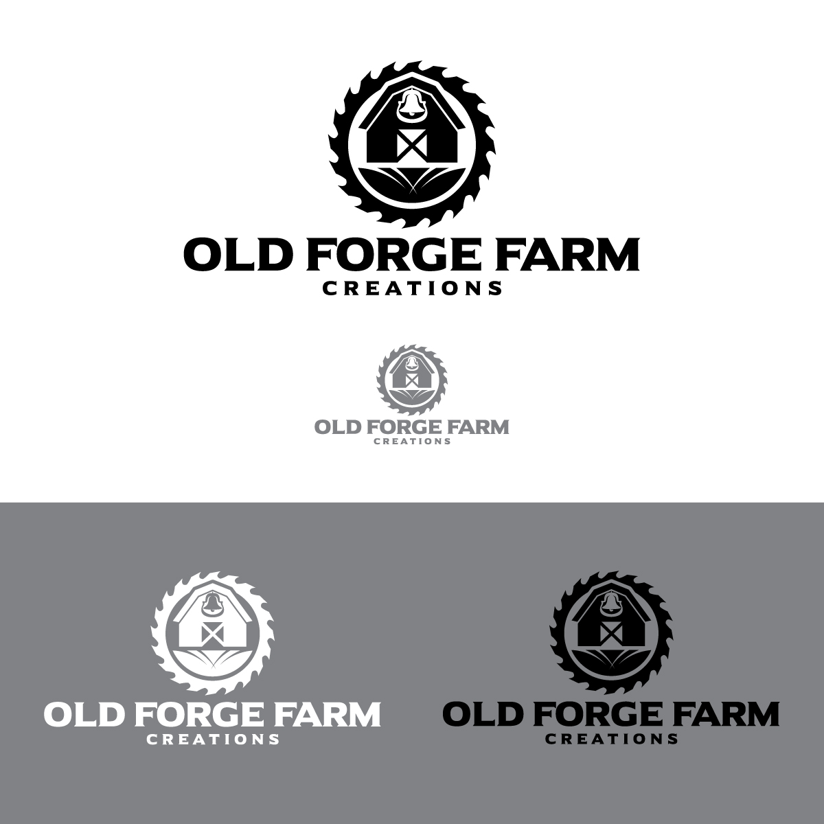 Logo-Design von Graphic Bricks für Old Forge Farm Creations | Design #26118801