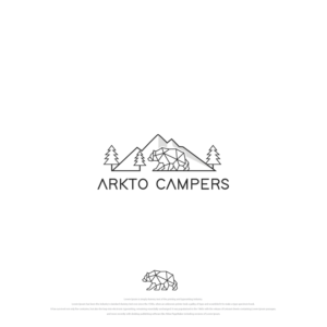 Arkto Campers | Logo Design by ecorokerz