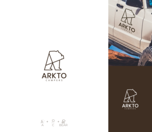 Arkto Campers | Logo Design by GBDESIGN