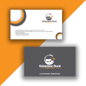 Visitenkarten-Design von syrwebdevelopment für Robertson Rural Services | Design #26093996