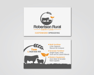 Visitenkarten-Design von MDesign für Robertson Rural Services | Design #26143603