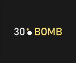 Logo Design by MickeyUK for 30Bomb | Design #26130779