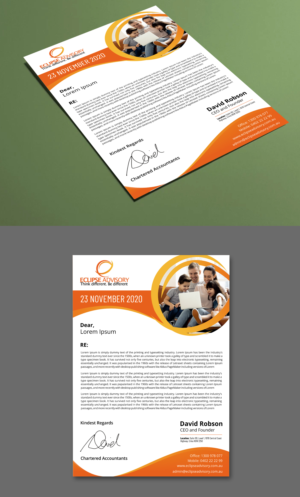 Accountant services flyer & marketing portfolio | Flyer Design by ecorokerz