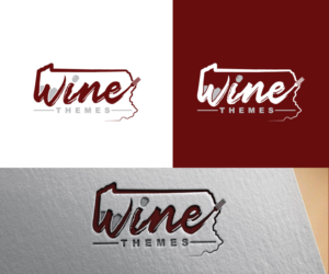 wine themes | Logo Design by uitaki