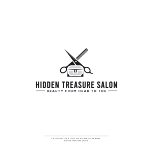 Hidden Treasure Salon            Beauty from Head to Toe | Logo Design by ecorokerz