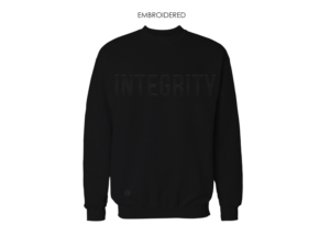 INTEGRITY CLOTHING. It is a clothing brand that empowers people to define them selves.  | T-shirt Design by Luniere Designs