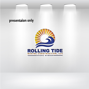 Rolling Tide Marine Construction, LLC | Logo Design by uitaki