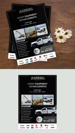 Ames Mobile needs a flashy flyer to capture new clients. | Flyer Design by Deepak_9_Malhotra