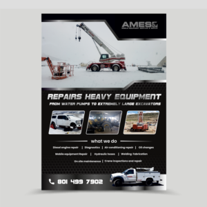 Ames Mobile needs a flashy flyer to capture new clients. | Flyer Design by ecorokerz