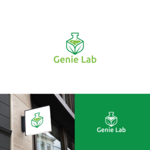 Genie Lab | Logo-Design von ecorokerz