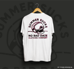 No Bad Daze - grungy ski brand | T-Shirt-Design von FogelDesign