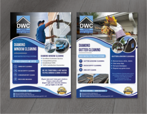 A5 Flyer for Window Cleaning Company | Flyer Design by alex989