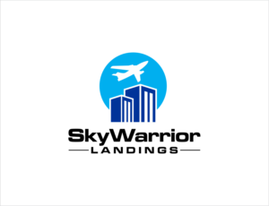 SkyWarrior Landings | Logo Design by BNdesigner