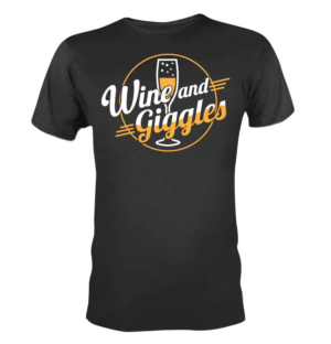 Wine & Giggles | T-Shirt-Design von 75-R-P-Z