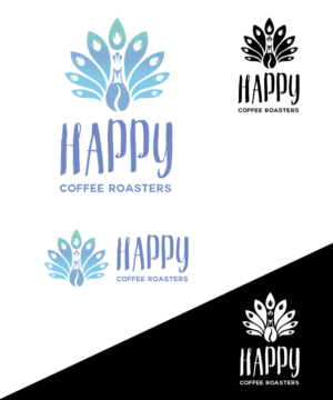 Happy Coffee roasters | Logo Design by StudioD™