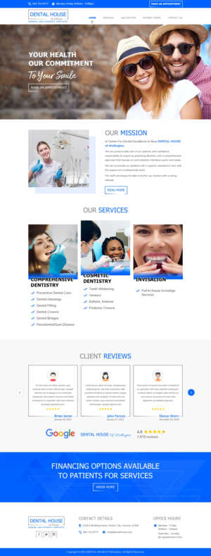 Website for Small Dental Office | Web-Design von Sbss