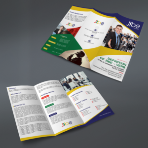 Jibe Staffing Tri Fold Brochure | Flyer Design by aspiremedia