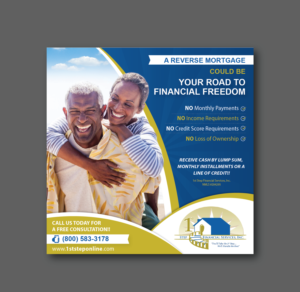 11 x 11 Flyer Design for Social Media - Reverse Mortgages | Flyer Design by alex989