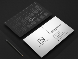 A design led business card for the construction industry  | Business Card Design by Mosa Abo swelem