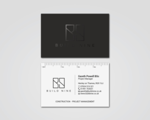 A design led business card for the construction industry  | Business Card Design by MDesign