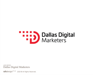 Dallas Digital Marketers | Logo Design by Rafs