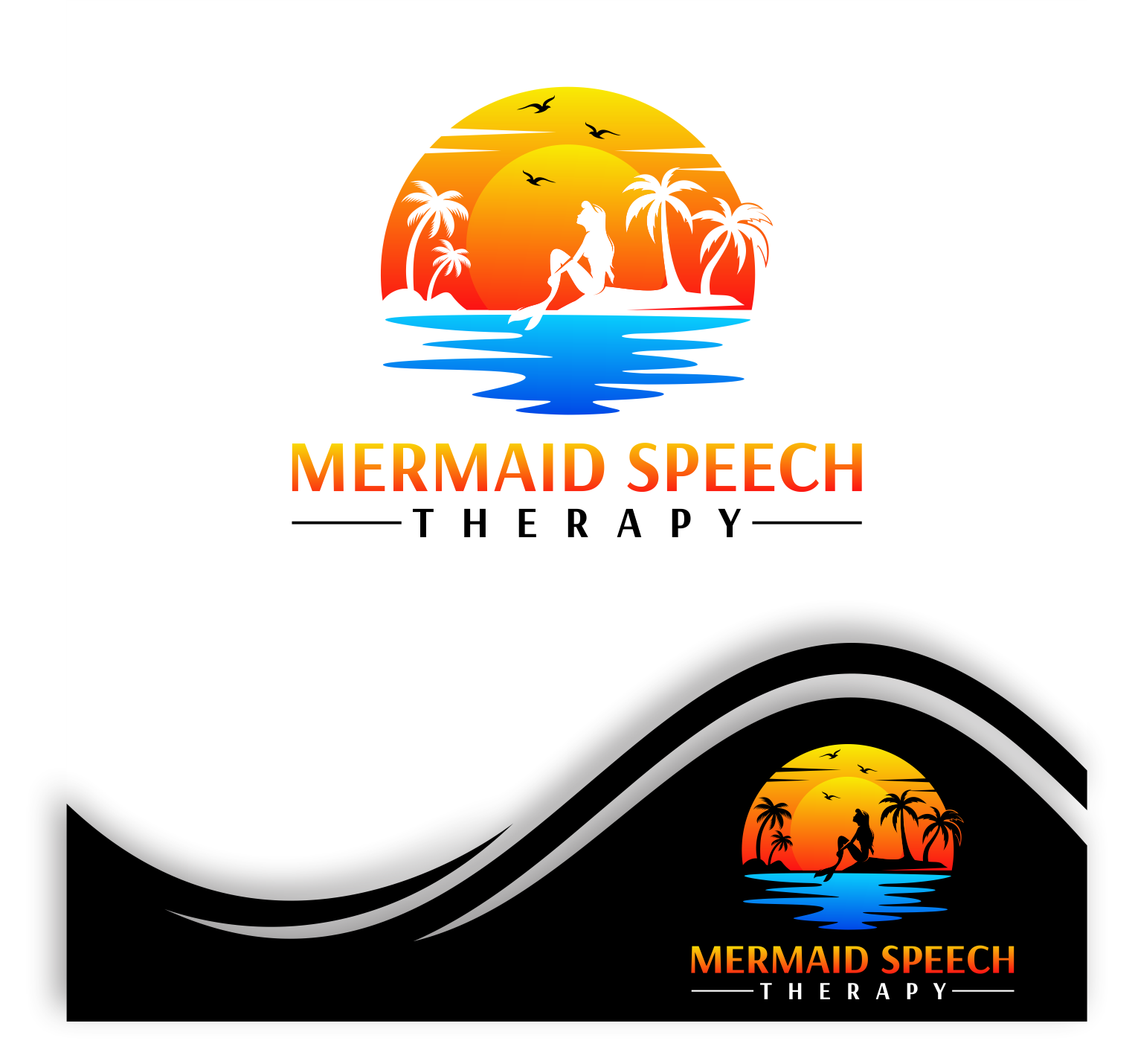 Logo Design by mr.yasmine for Mermaid Speech | Design #26205622