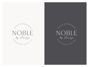 Noble by Design | Logo-Design von wonderland