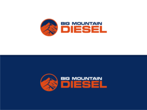 Big Mountain Diesel | Logo-Design von Atvento Graphics