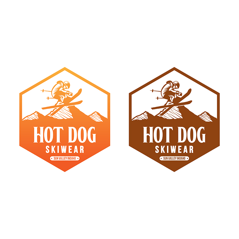 Logo Design by IdentsArt for Hot Dog Skiwear | Design #26178676