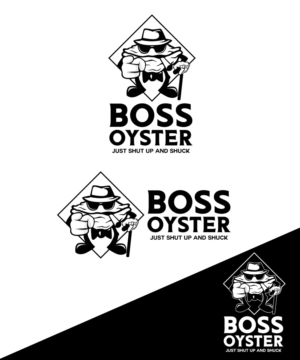 I would like it to say Boss Oyster Just shut up and Shuck | Logo-Design von StudioD™