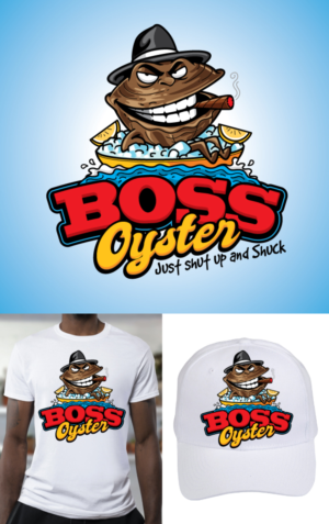 I would like it to say Boss Oyster Just shut up and Shuck | Logo-Design von ally designs