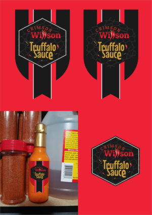 Crimson Willson Truffalo Sauce | Logo Design by alok bhopatkar